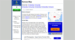Desktop Screenshot of kansas-map.org